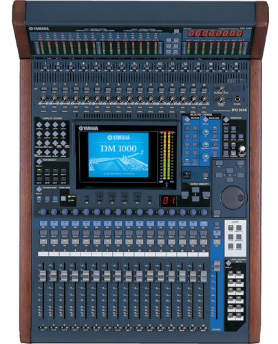 DM1000 V2数字录音调音台