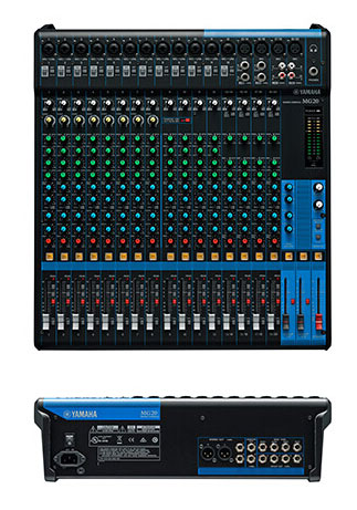 YAMAHA雅马哈 MG20 20路模拟调音台