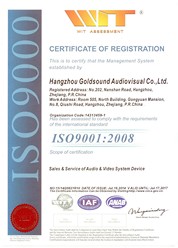 ISO9001:2008英文认证